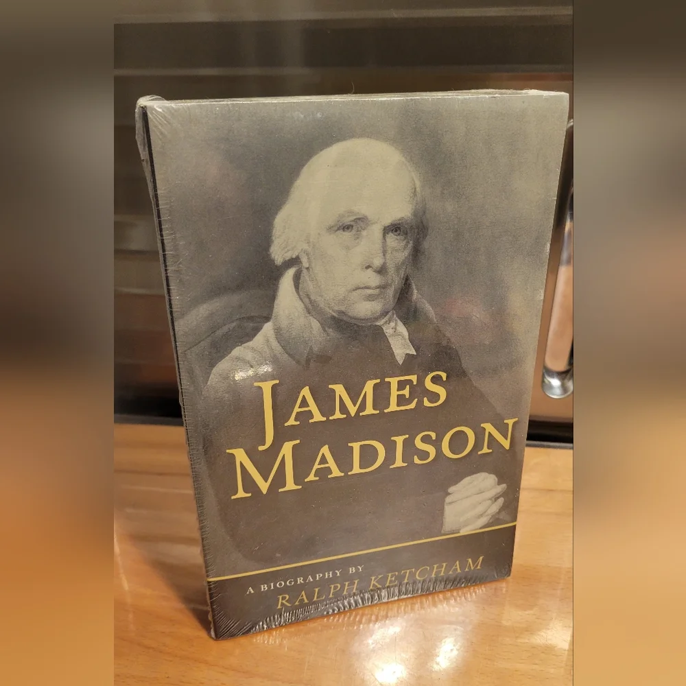 NWT James Madison A Biography by Ralph Ketcham First Edition Paperback 1990 - Picture 1 of 5